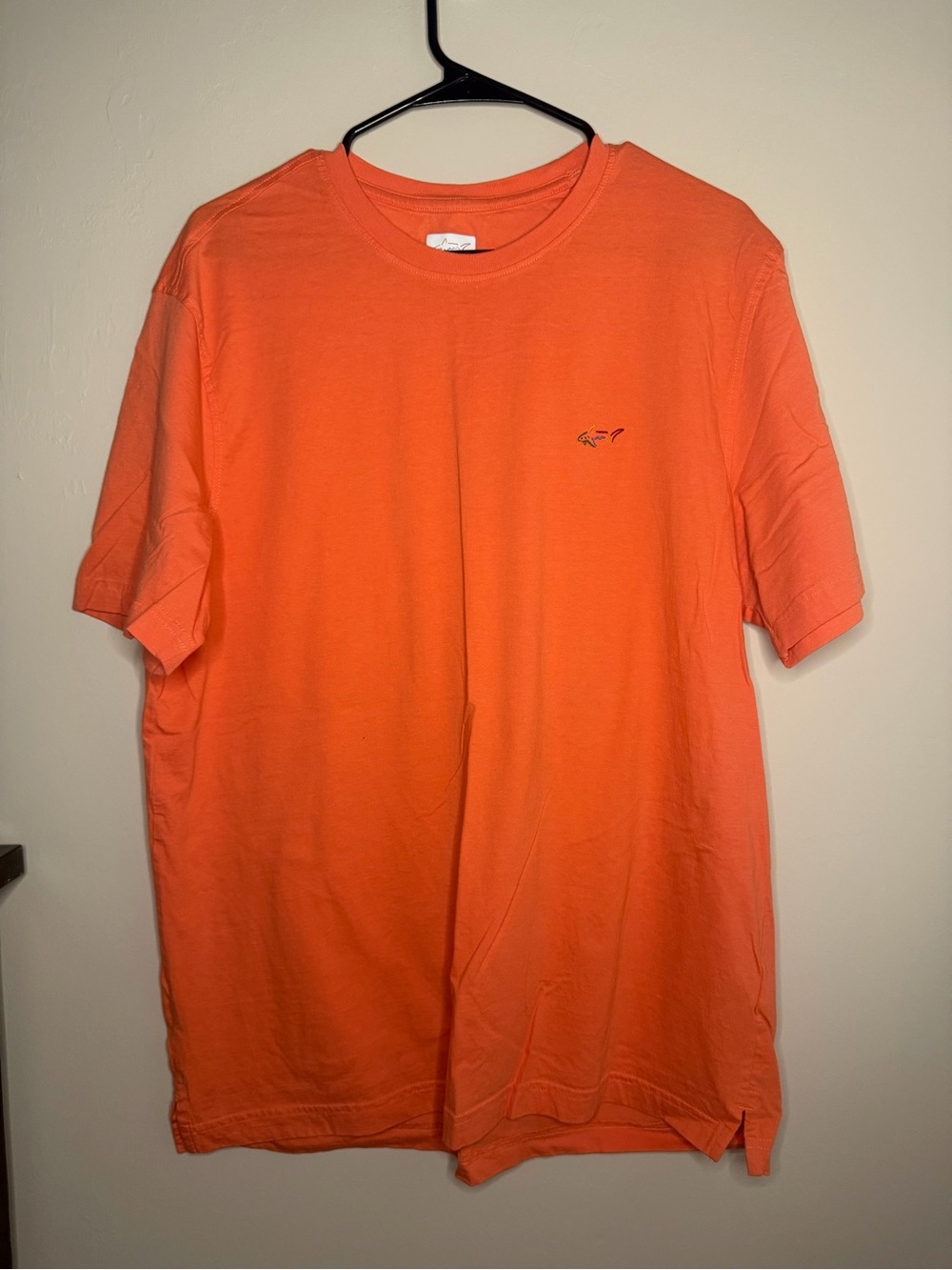 Greg Norman Collection Orange Short-Sleeve Crew Tee